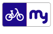 MVV-App Icon für ein einzelnes MyRadl Fahrrad auf der Standortekarte